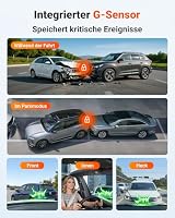 VANTRUE N4 Pro S 4K 3 Kanal Dashcam Auto, 4K+1080P+1440P Vorne Hinten Innen, STARVIS 2 Ultra HD-Nachtsicht, PLATEPIX Kennzeichenerkennung, 5GHz WLAN GPS, DSGVO-konform, G-Sensor, 24H Parküberwachung – Ansicht 5