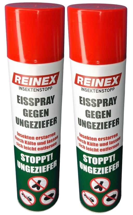 Eisspray – friert Insekten umweltfreundlich bei -45°C ein - 2 Flaschen