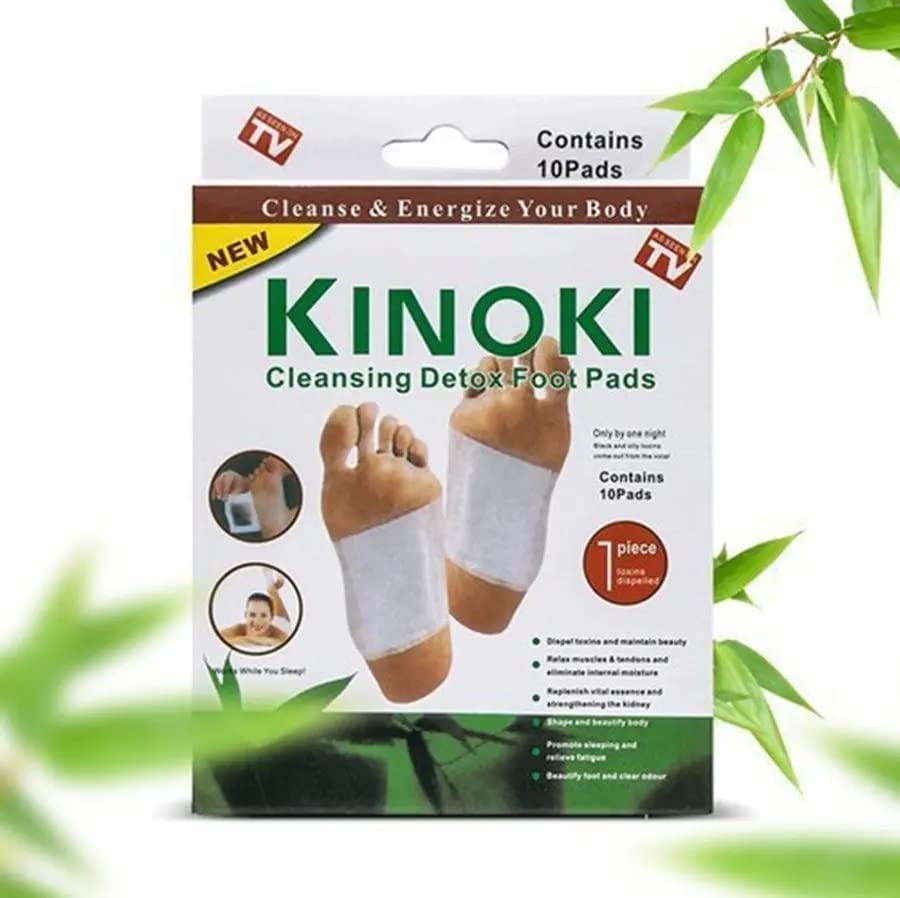 Acupressure Kinoki Foot Patch For Body Detoxification,Toxin Remover Patches 1 Box 10 Patches-image-27