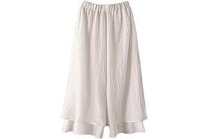 Minibee Palazzo Pants for Women Casual Capri