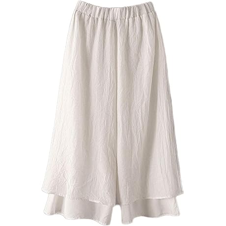 Minibee Palazzo Pants for Women Casual Capri
