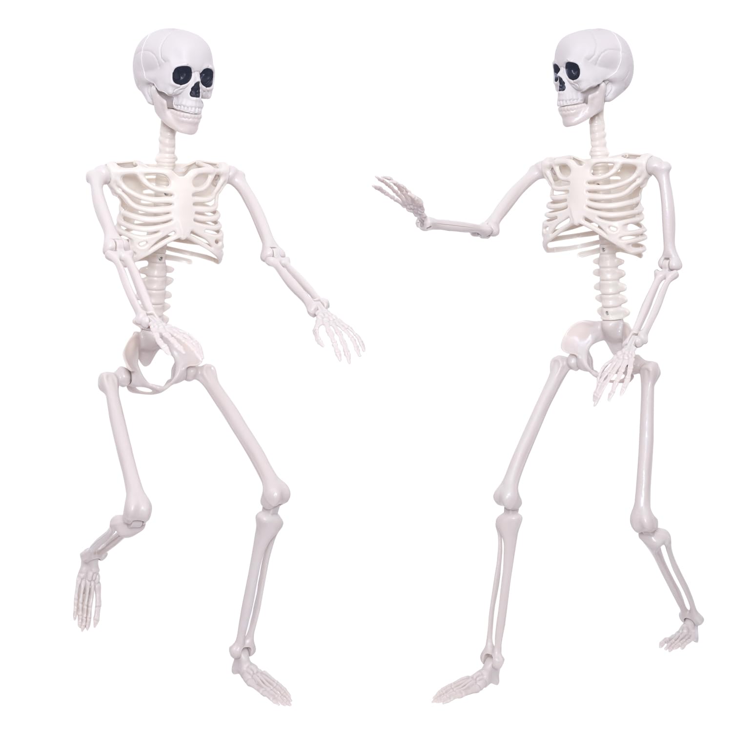 Squelette d'Halloween suspendu pour animer votre soirée terrifiante en famille