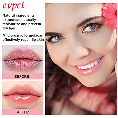 Evpct 3Pcs Aloe Vera Strawberry Carrot Lip Color Changing Lipstick Lip Balm Set thumb #3
