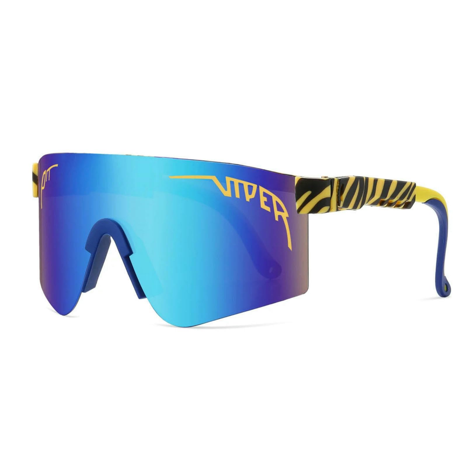 Sonnenbrille Sport-Sonnenbrille Für Damen Und Herren, Uv400-sonnenbrille, Blendfrei, Pit-Viper-Stil, Radfahren, Baseball, Softball, Outdoor-Sonnenbrille