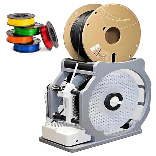 Respooler de filament 3D automatique électrique pour bobines de 1 kg