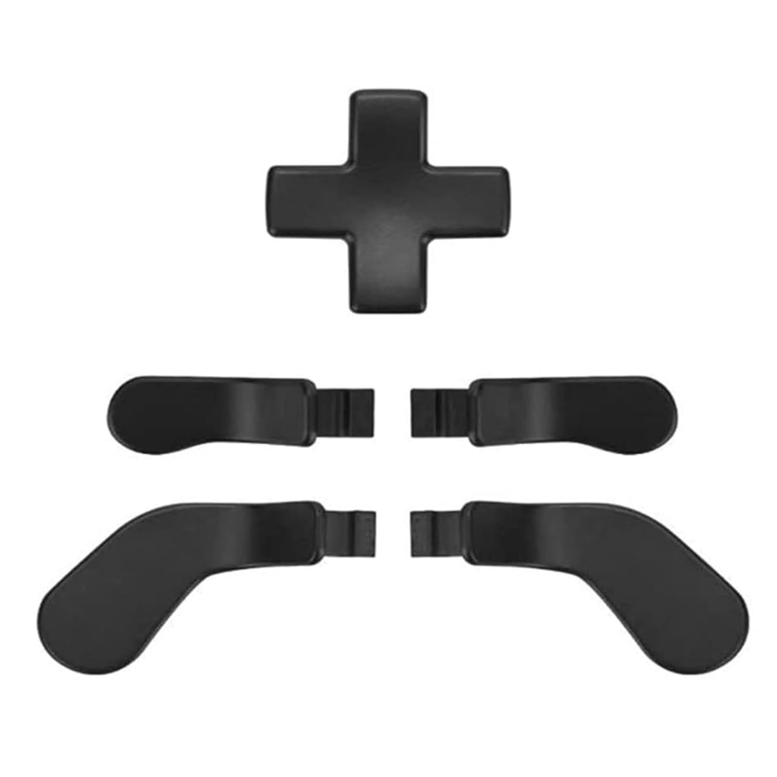 5 Pack Metal Paddles for Xbox Elite 2 Controller,Elite Series 2 D-Pads Replacement Parts for Xbox Controller Elite Series 2, Elite 2 Core Controller Accessories(Black)
