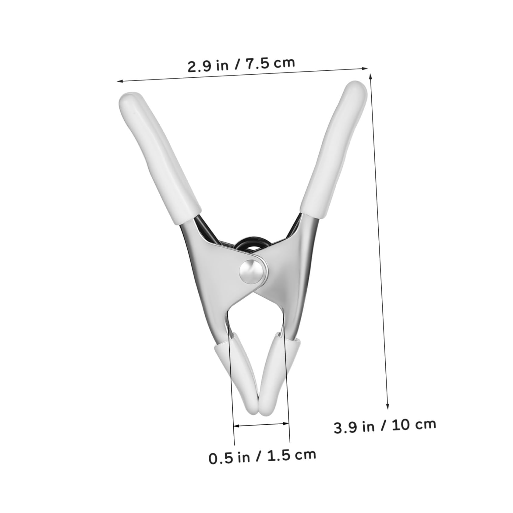 2 Set Clip Fissaggio Per Sfondo Clip Resistente Per Fotografia Per Fondali Accessori Per Appassionati Fotografia 5 Pezzi*2