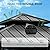 LUXIJOY 12' x 12' Hardtop Gazebo, Aluminum Frame with Double Galvanized Steel Roof, Outdoor Metal Gazebo with Netting & Curtains for Backyard, Garden, or Deck, Grey
