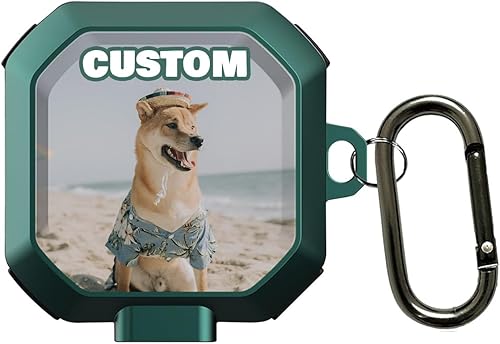 Funda personalizada para Samsung Buds 2 Pro 2022Buds FE 2023Buds 2 2021Buds Pro 2021Buds Live 2020 con nombre personalizado, foto, imagen, logotipo,