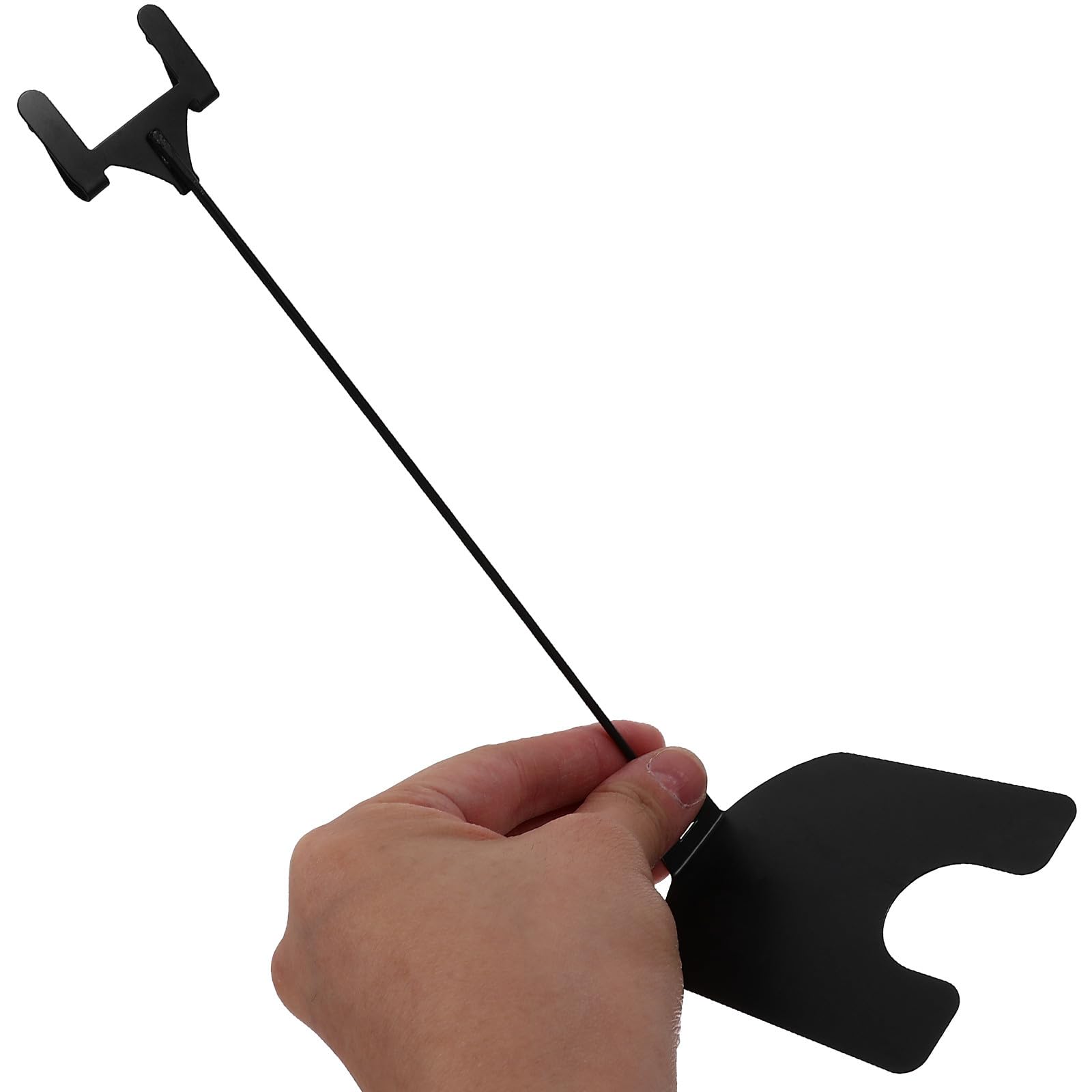 Clip per Cartellini Prezzi Facile da Rimuovere per e in Ferro Nero 10 Pezzi Supporto Espositore Prezzi Riutilizzabile Negozi e Supermercati