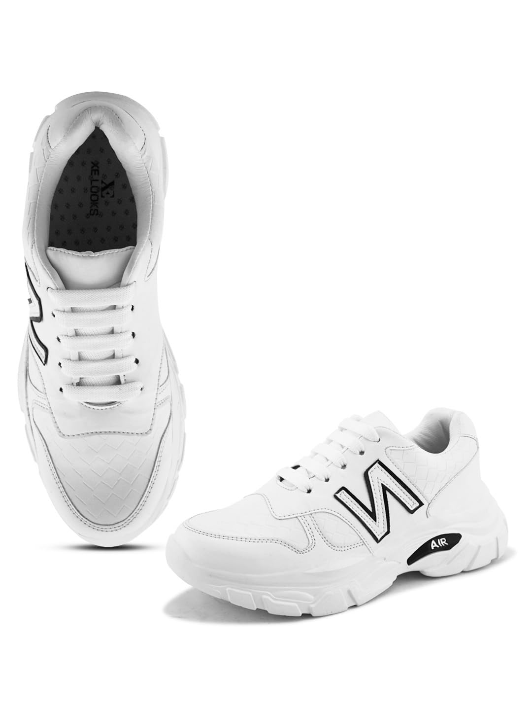 See full amazon price history chart for XE Looks Womens Comfortable White Lace up Sneakers, Lightweight Shoes | Walking & All Day Casual Wear XE Looks Womens Comfortable White Lace up Sneakers, Lightweight Shoes | Walking & All Day Casual Wear (B0CR7G7RKR) Amazon Price History, Amazon Price Tracker