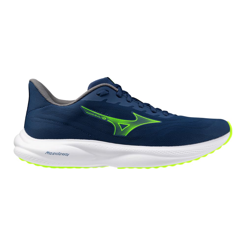 Mizuno Revolt 4, Scarpe da Running Uomo (Estate Blue/​LightYellow, Sistema Taglie Calzature EU, Adulto, Numero, Media, 44.5)