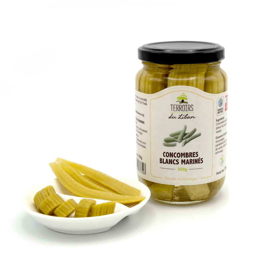 3 Concombres Blancs Marinés - 3x350g - Liban