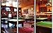 Produktbild 1art1 Billard Poster Pool Saloon, 3-Teilig Bilder Leinwand-Bild Auf Keilrahmen | XXL-Wandbild Poster Kunstdruck Als Leinwandbild 180x120 cm