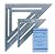 SWANSON 7 IN. SPEED SQUARE AND BIG 12 SPEED SQUARE (WITHOUT LAYOUT BAR) KIT. Includes Blue Book