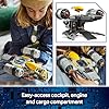 LEGO Star Wars 75447 The Razor Crest Starship Toy - The Mandalorian and Grogu Model Kit w/ 4 Minifigures & Grogu Figure - Birthday Gift for 10+ Year Old Boys, Girls & Movie Fans #4