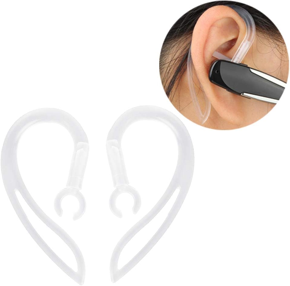 7mm Bluetooth-Compatible Earphones Transparent Soft Silicone Ear Hook Clip