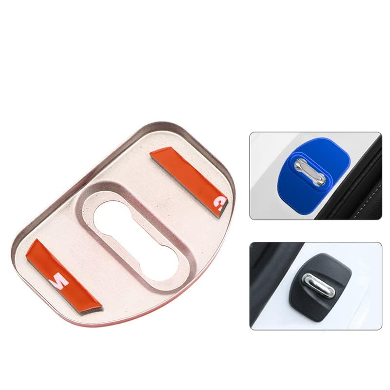 Set di 4 coperture per serratura della portiera 'auto, in silicone