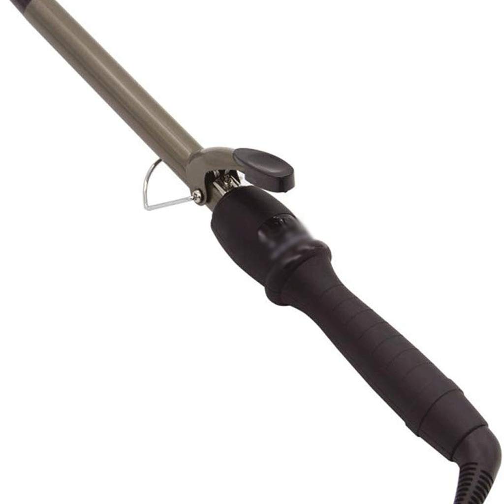 Hair Curler-Curling Iron Rotating Curling Iron Brush Hair Curler with Anti-Scald Hot Brush Instant Heat Dual Voltage Adjustable