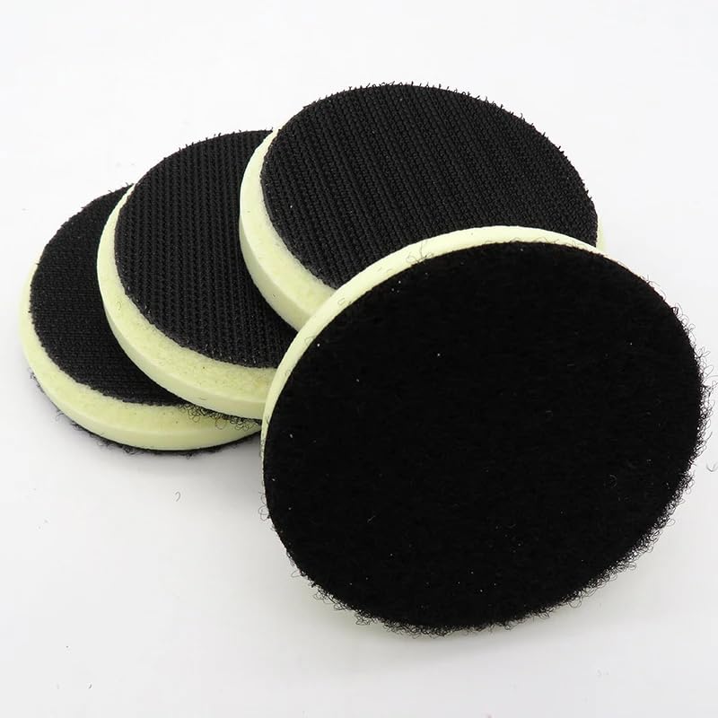 5PCS Foam Interface Pad Chamfering 3 Inch 75mm Sander Backing Pad Polishing Pad Power Tools Accessories Hook and Loop