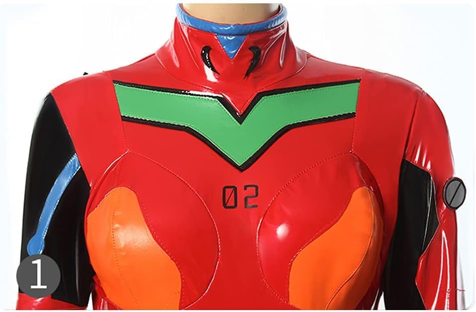 Amazon.co.jp: EVAプラグスーツ 惣流アスカ・ラングレー風 コスプレ