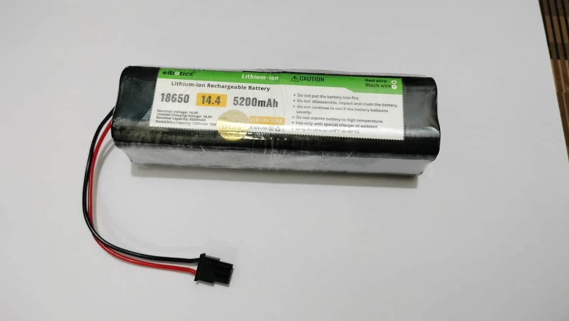 ZUIRUNDA Batteria di ricambio agli ioni di litio, 14,4 V, 6500 mAh, per Eufy Robovac L70 Hybrid, T2190, T2190G21 per 360 aspirapolvere X90, X95