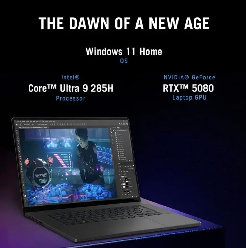Image of ASUS ROG Zephyrus G16 AI 16.0 inch ROG Nebula OLED Gaming Laptop FHD+ Display