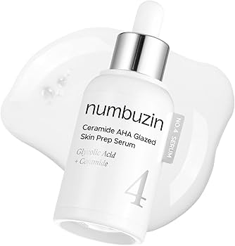 Amazon.com: numbuzin No.4 Serum | Ceramide AHA Glazed Skin Prep
