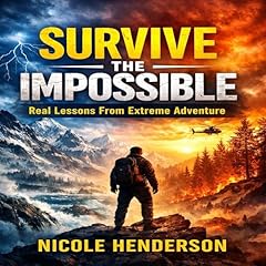 Diseño de la portada del título Survive the Impossible