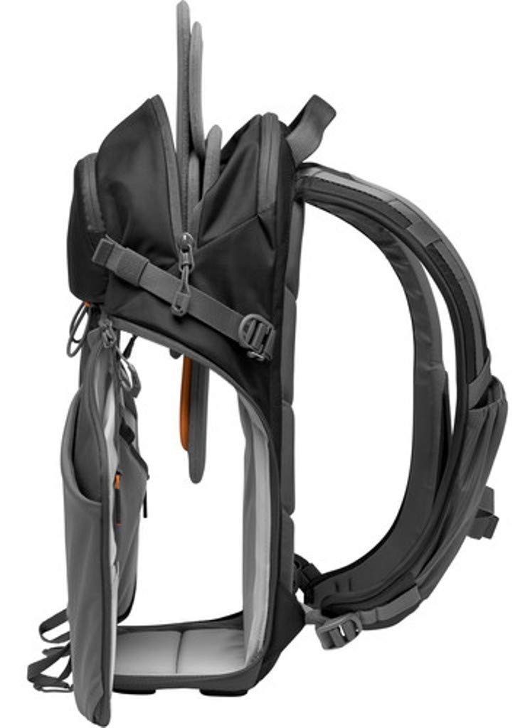 Lowepro LP37260-PWW Photo Active plecak fotograficzny z QuickShelf jednoczęściowy, pomieści laptopa 12" / worek na napoje 2 l, do CSC firmy Sony, Canon, Nikon, Gimbals, dronów, DJI, Osmo, Mavic