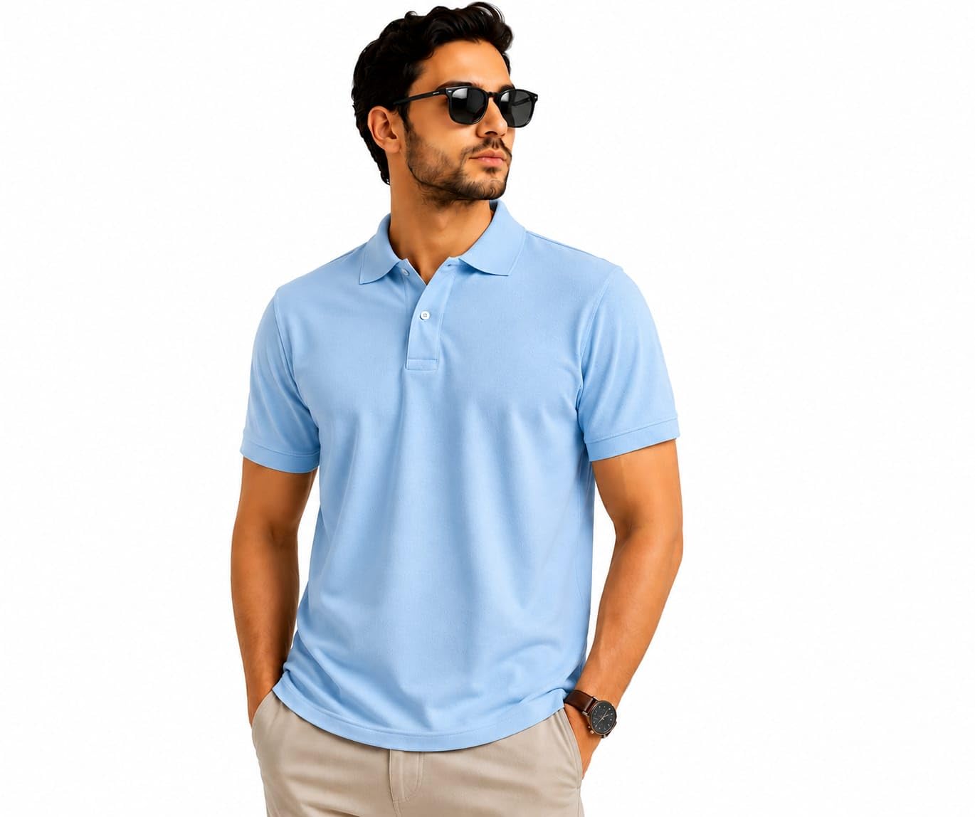 Bcube Men's SAP Matty Half Sleeve T-Shirt | Regular Fit (Pack of 2)-image-19