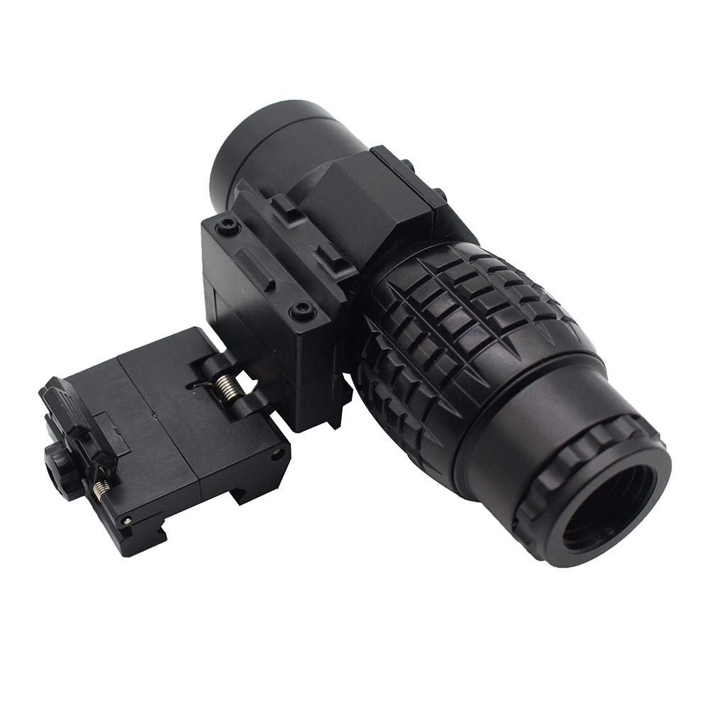 Brownrolly 3X Holographic Sight Magnifier - Instrumento portátil para la Entrada de señales al Aire Libre