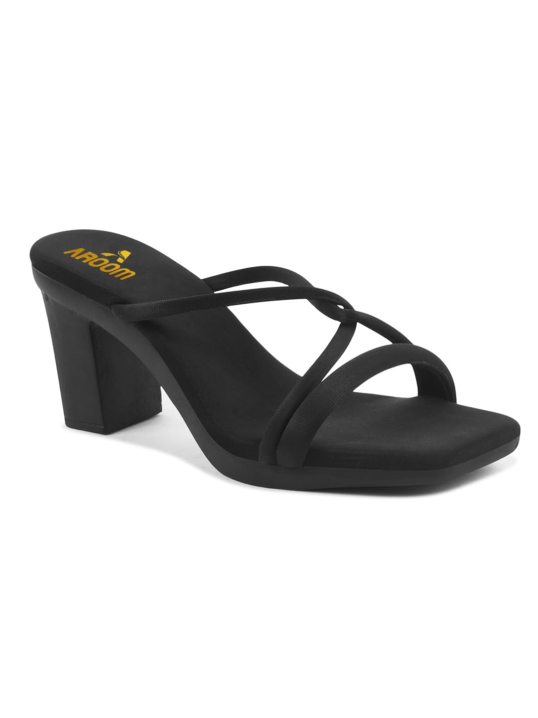 aroom Womens Heels sandal, Slip on, Comfort and Soft Casual Block Heel Sandal for Girls-picture-32