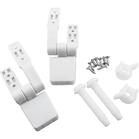 Durable and Dependable Toilet Seat Hinge Replacements