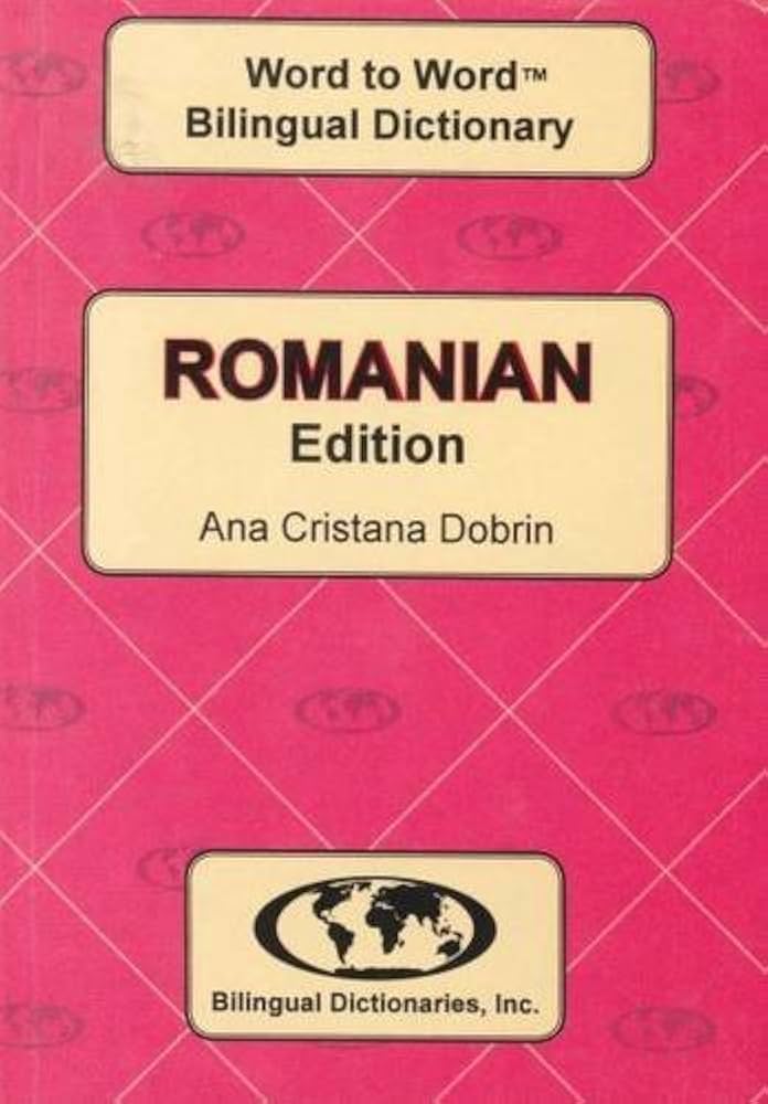 Romanian edition Word To Word Bilingual Dictionary