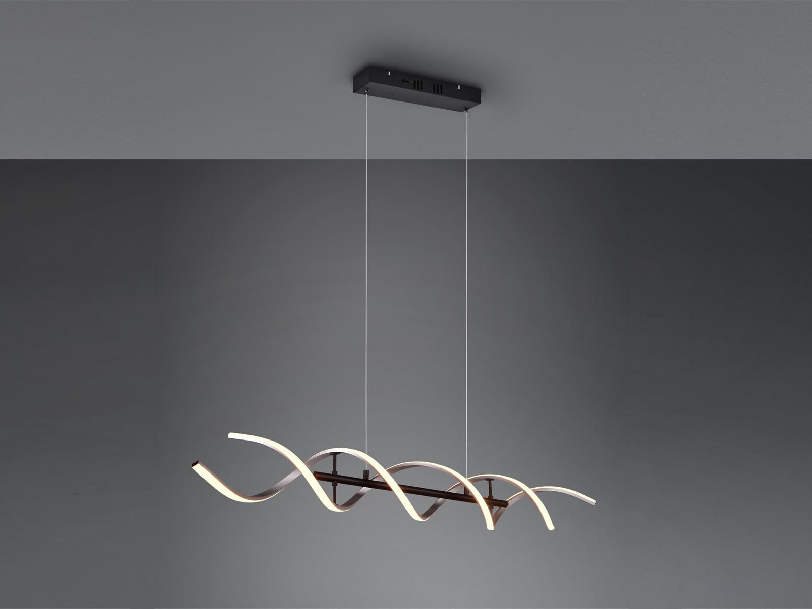 Trio, Sospensione, Sequence incl. 1 x LED,SMD,45,0 Watt,2300+3000+4000K,5600 Lm. Plastica,