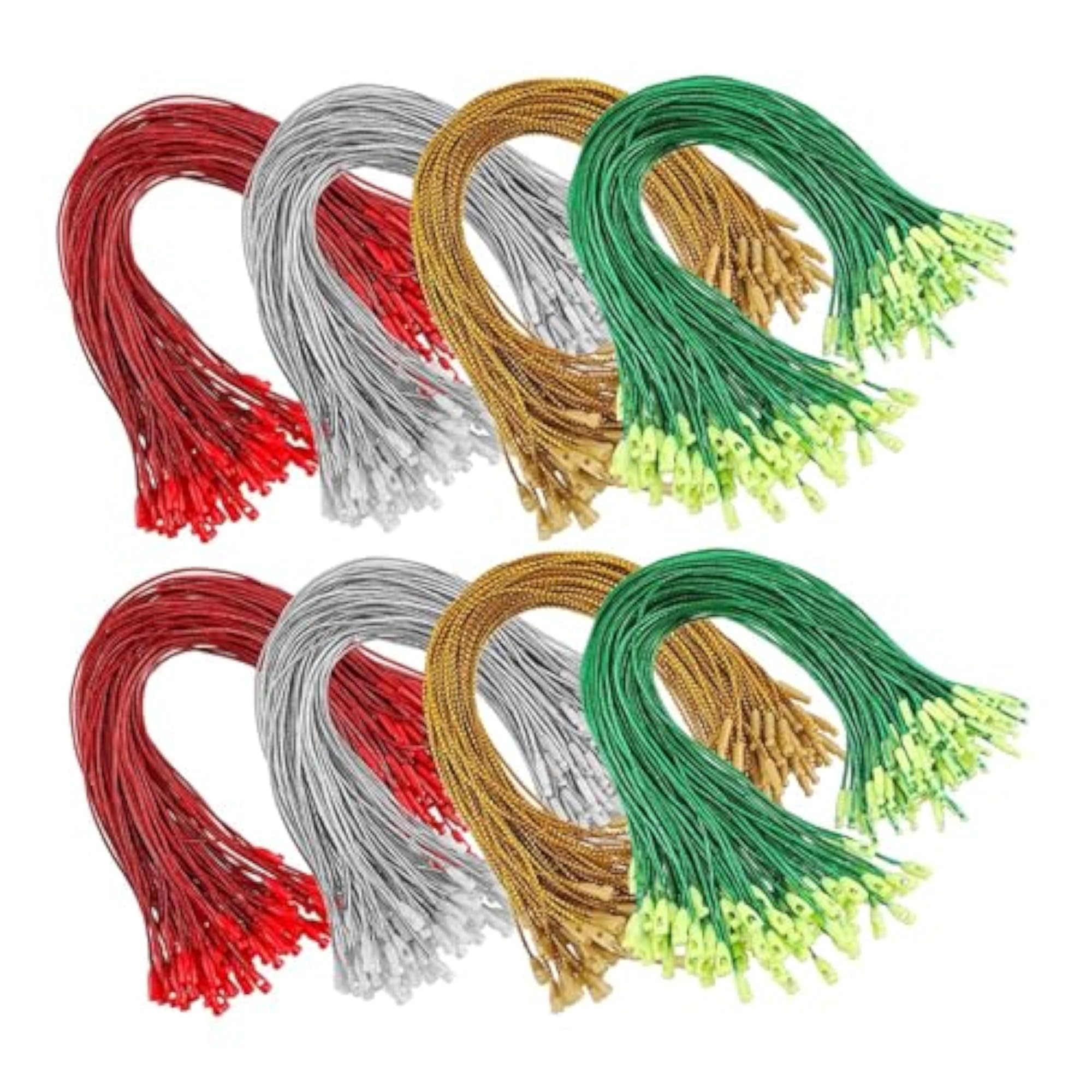 800Pcs Tag Rope Loop Fasteners, Luggage Accessories
