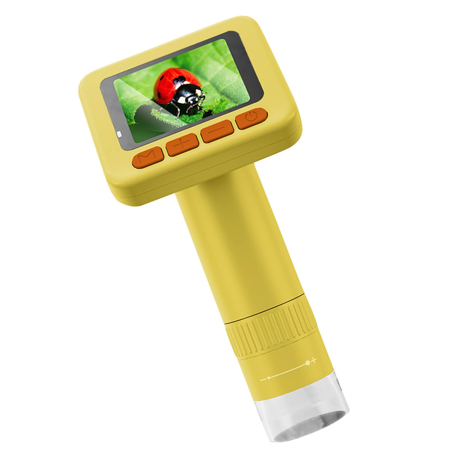 Appareil numérique léger avec projection d'écran à 6 LED et autonomie de 180 minutes pour la recherche scientifique et l'apprentissage - Instrument LED modifiable - Instrument portable rechargeable