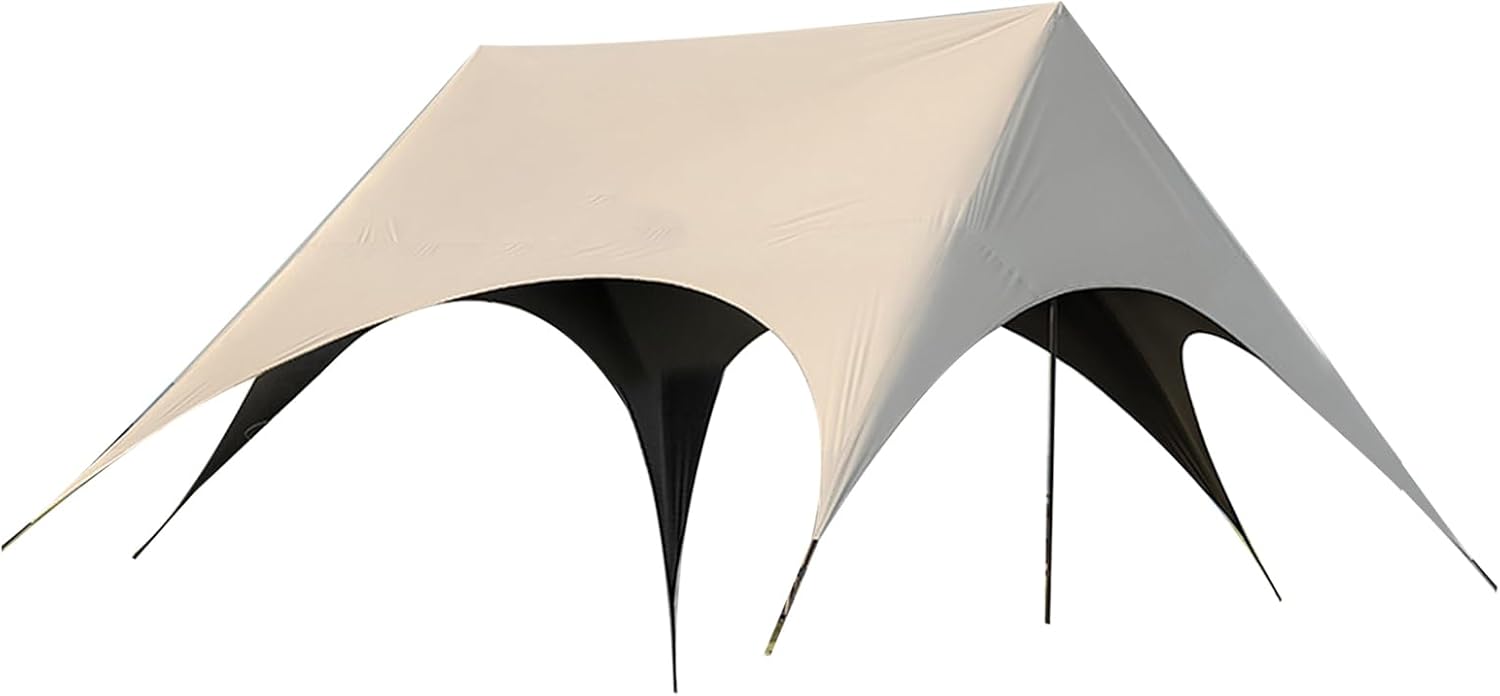 Outdoor Tent Canopy, Quick Setup Foldable Heavy-Duty Shelter Gazebo for Camping, Picnic, Poolside, Lawn, Beach, Patio & Wedding