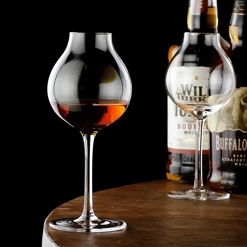 Copa de Vino de Cristal, 2 uds., licuadora Profesional, Vaso de Whisky, tulipán, Copa de Cristal for Whisky, Copas de degustación de Vino
