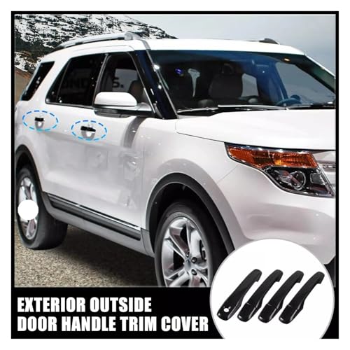 Protection poignée de porte extérieure Ford Explorer contre les rayures clés