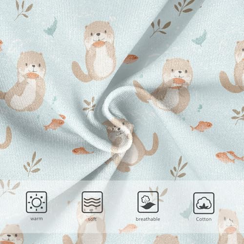 Girls' Underwear Otter Cotton Stretch Comfort Toddler Panties3