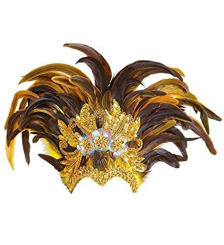 Widmann 11787 - Federschmuck Inka Show, Kopfschmuck, Brasilien, Accessoire, Karneval, Mottoparty Widmann 11787 - Federschmuck Inka Show, Kopfschmuck, Brasilien, Accessoire, Karneval, Mottoparty