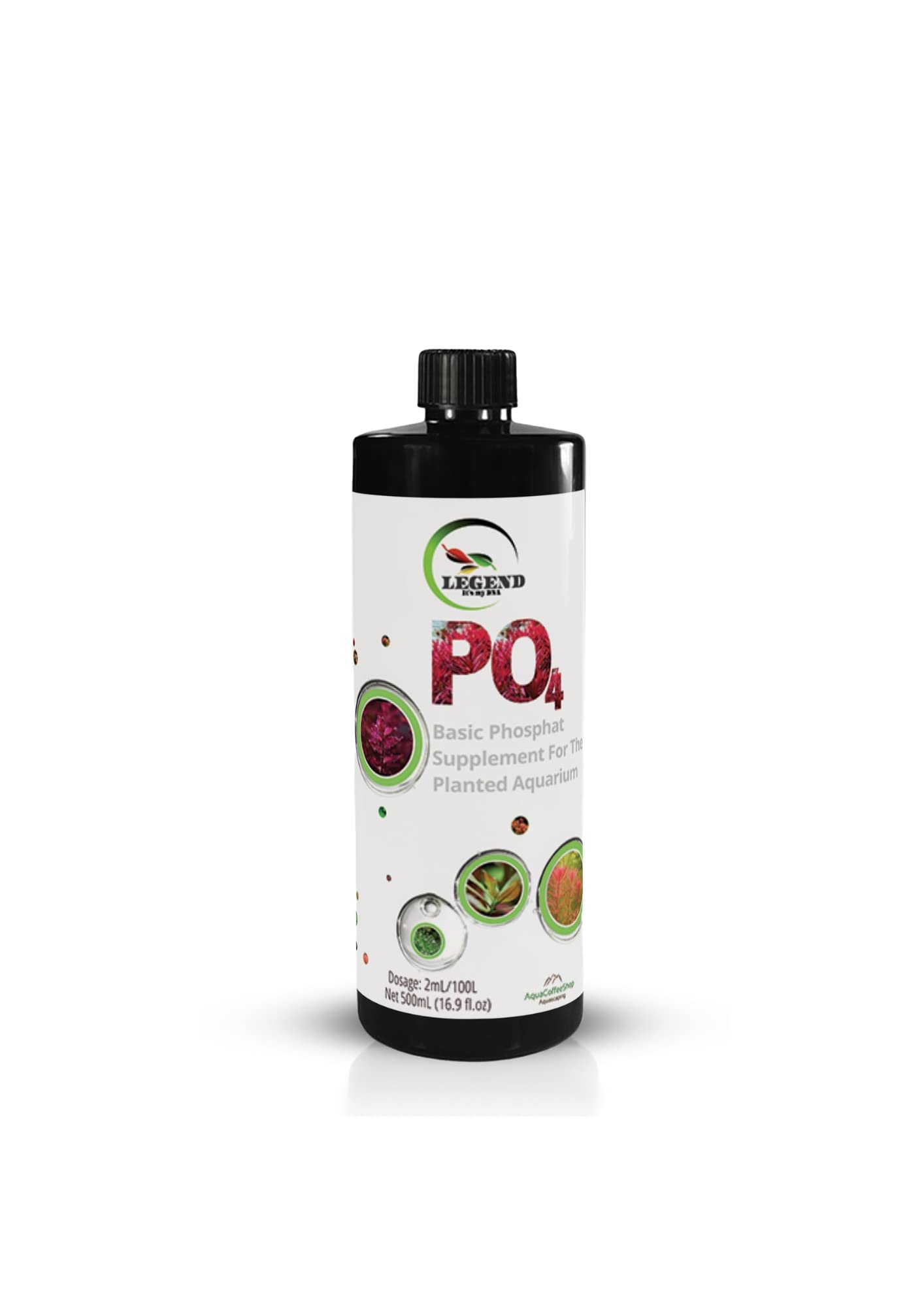 Legend Plant - Suplemento fertilizante de fosfato Po4 para plantas de acuario (5000 ml)