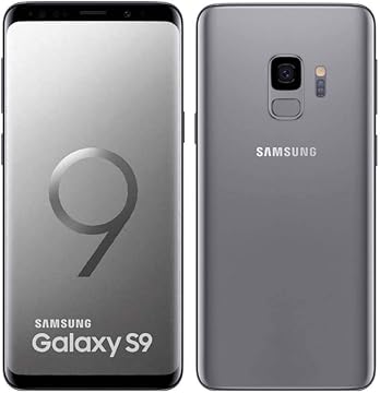 Samsung Galaxy S9 64GB 5 8 inches 12MP SIM Free Smartphone in Titanium Grey Renewed 