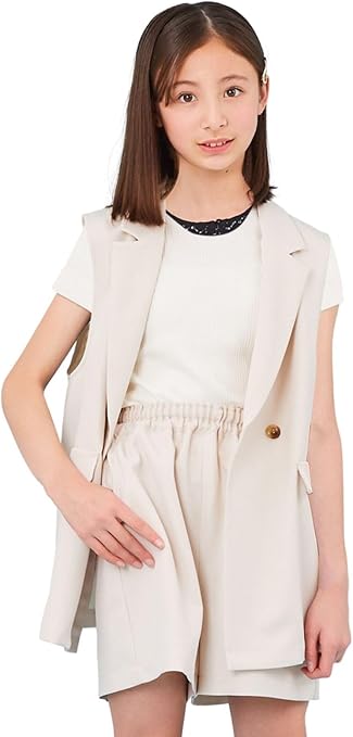 Amazon | [ショパン] フォーマル ジレセットアップ キッズ 160cm  