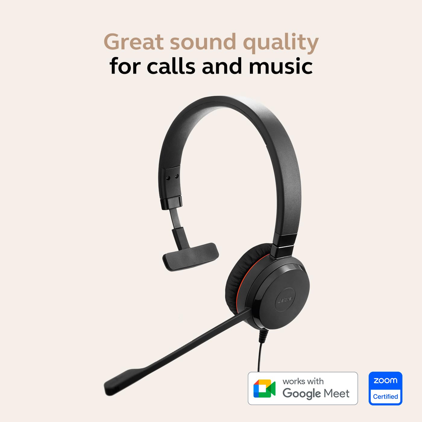 Amazon.com: Jabra Evolve 20 SE Wired Single-Ear Headset with