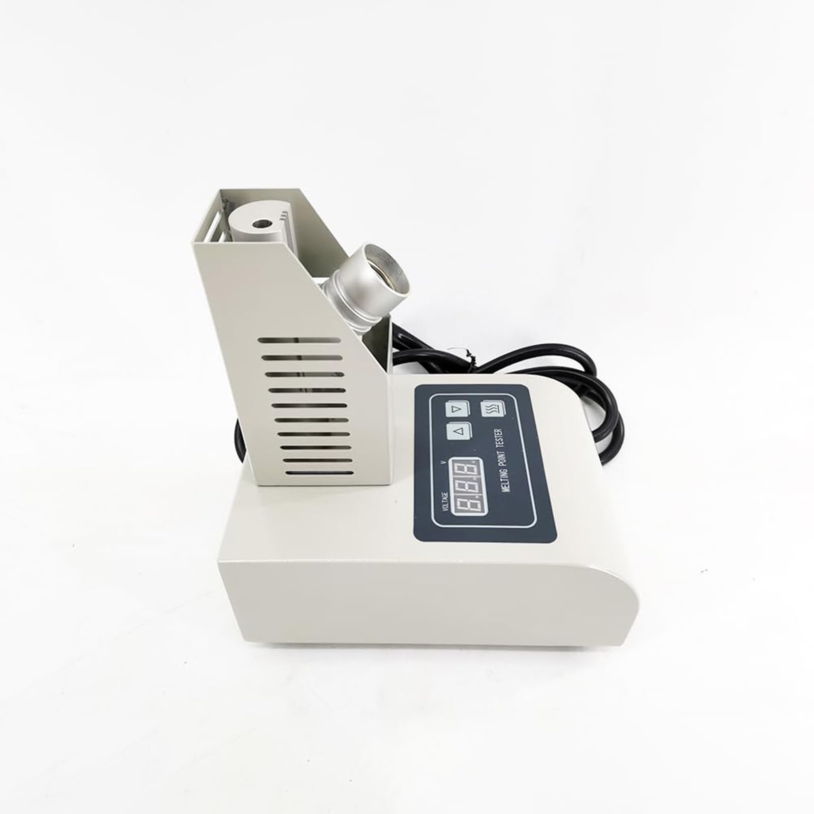 Medidor de Punto de fusión RY-2, Aparato Digital de medición de Punto de fusión con Rango de Prueba de 50-300 °C, Precisión de ±1,0 °C para Especias, colorantes y medicamentos