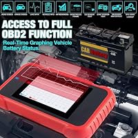 LAUNCH CRP123E V3.0 OBD2 Diagnosegerät Auto Auslesegerät Kfz-Codeleser für Motor,ABS,SRS, Automatik Getriebe,7 Resets:ABS-Blutung/Öl/SAS/Throttle/DPF/EPB/Battery Reset,lebenslanges Upgrade,CAN FD&DOIP – Ansicht 6