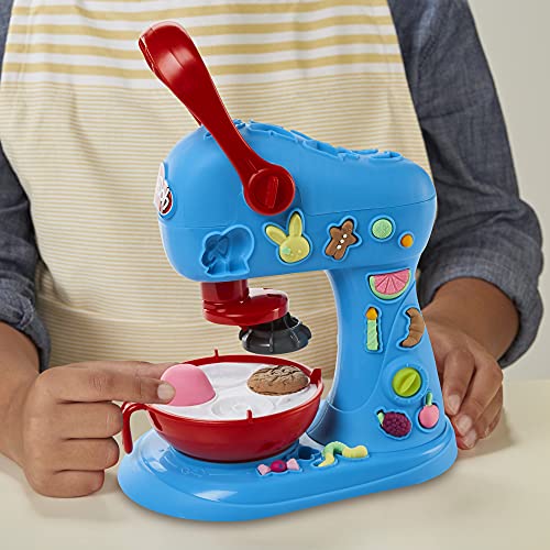 Play-Doh Kitchen Creations Ultimate Cookie Baking Playset with Toy Mixer, 25 Tools, and 15 Cans, Toddler Toys, Non-Toxic (Amazon Exclusive) - image 9